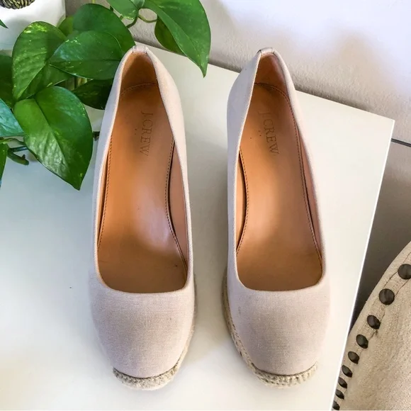 J.Crew Espadrilles Wedges in Beige - Picture 10 of 14